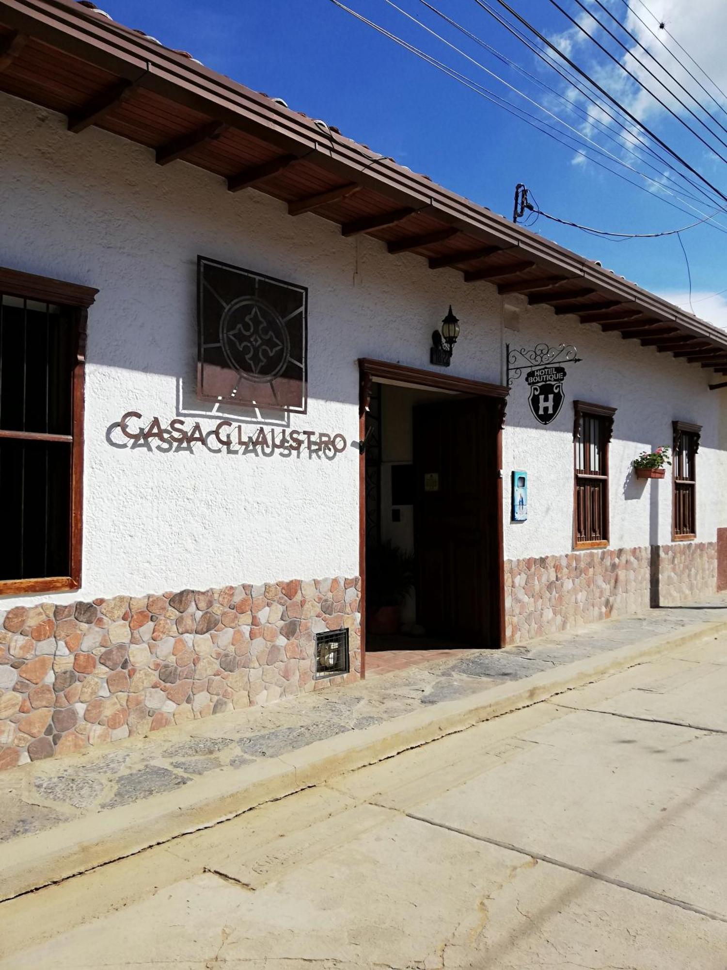 Hotel Casa Claustro De Zapatoca Exterior foto